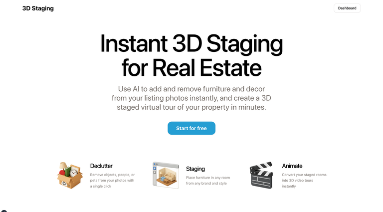 3D Staging