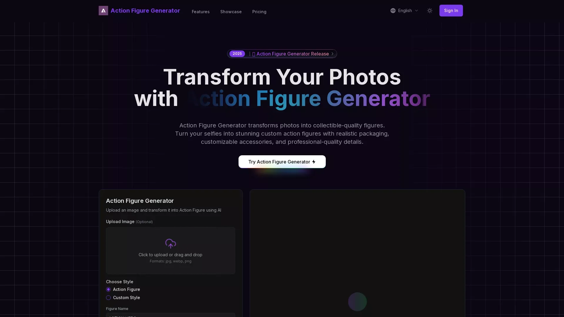Action Figure Generator