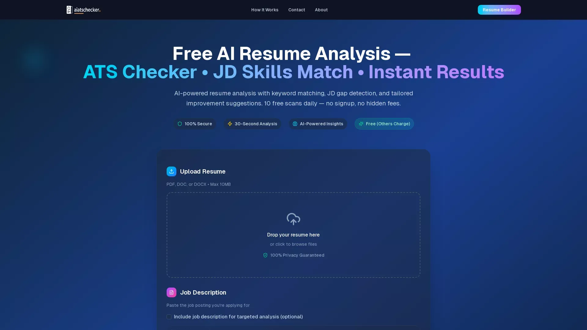 AI ATS Checker