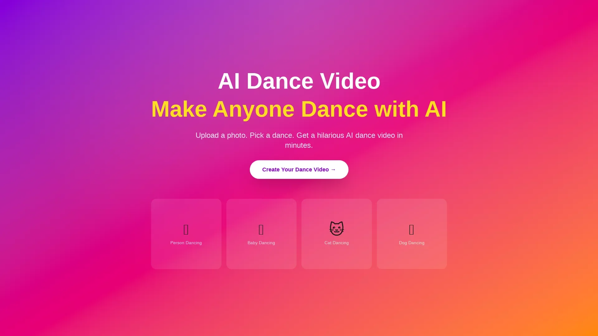 AI Dance Video