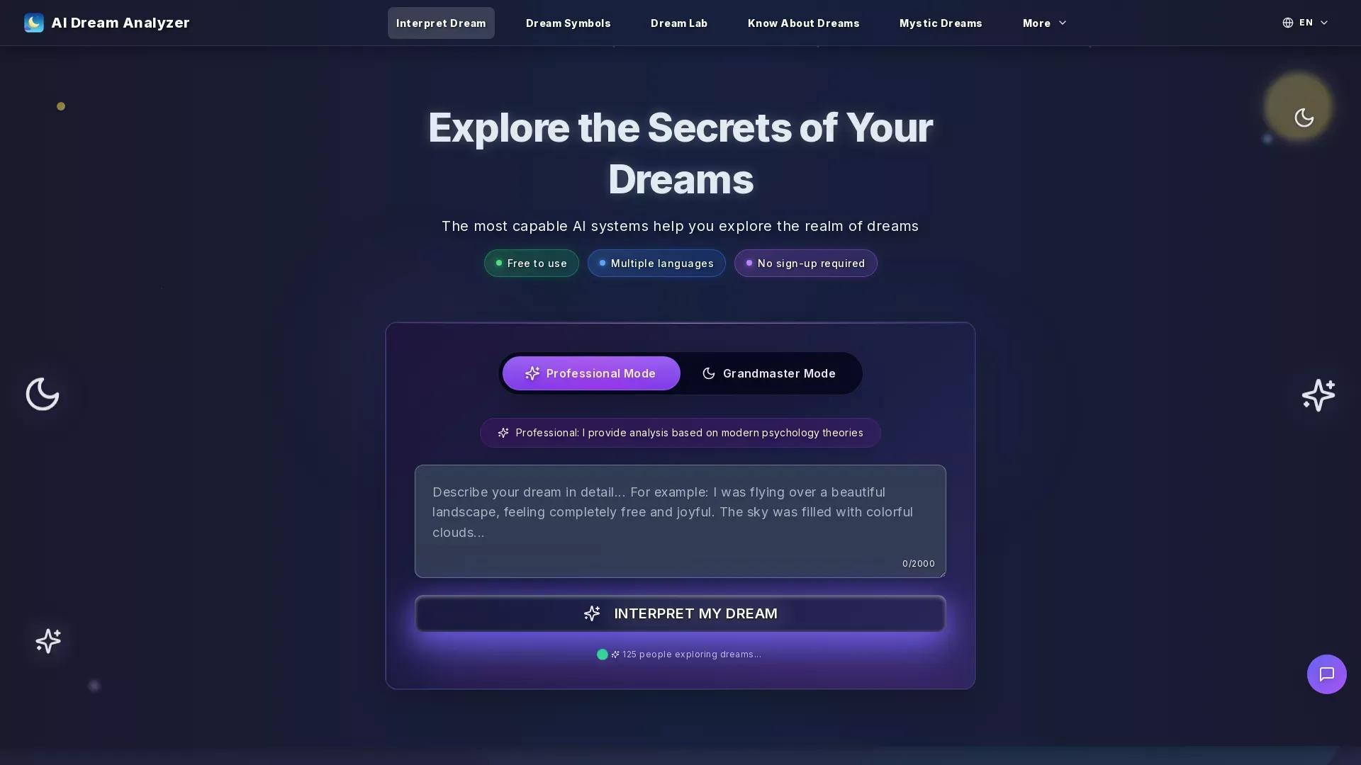 AI Dream Analyzer
