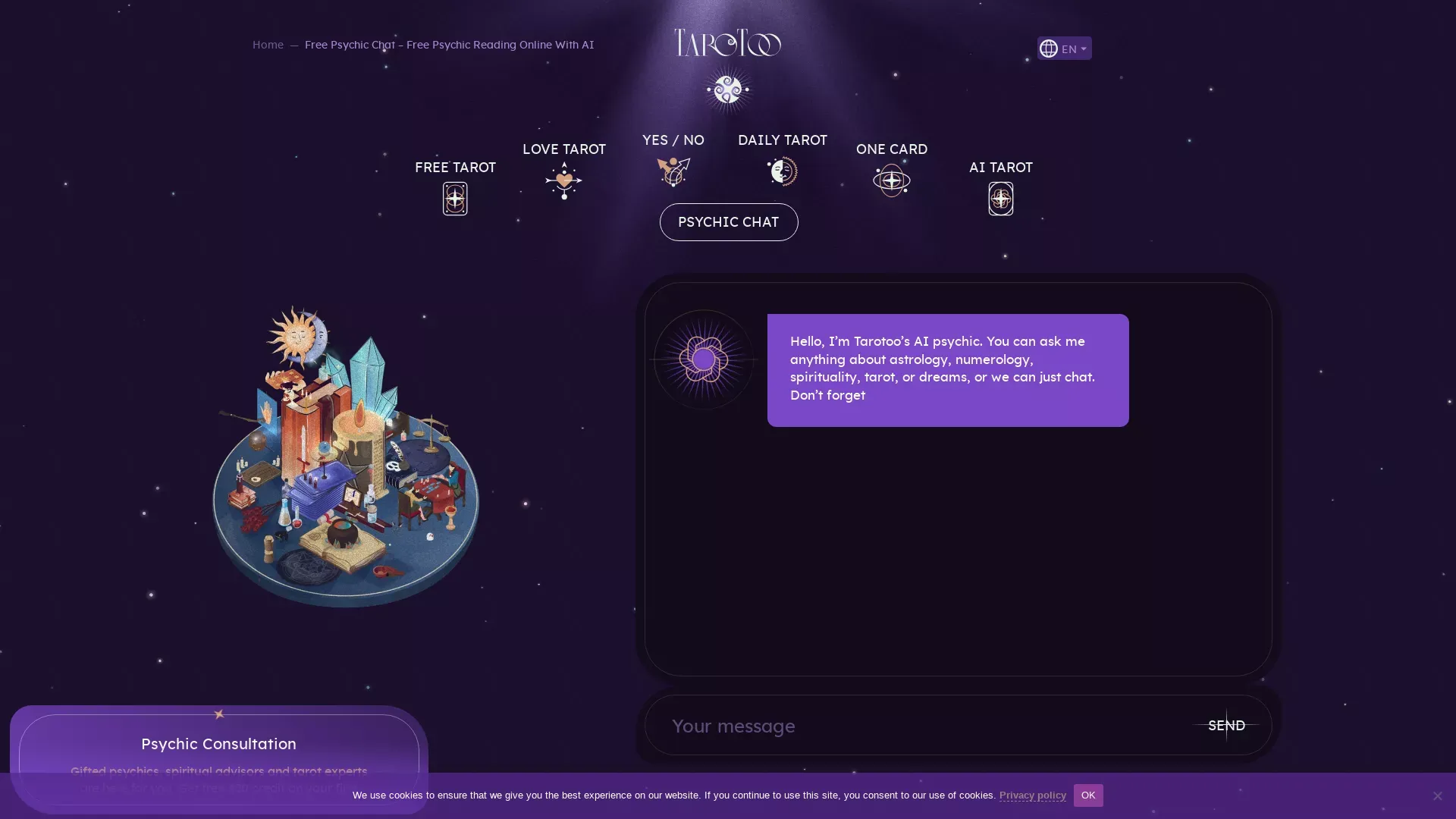 AI Online Psychic Reader