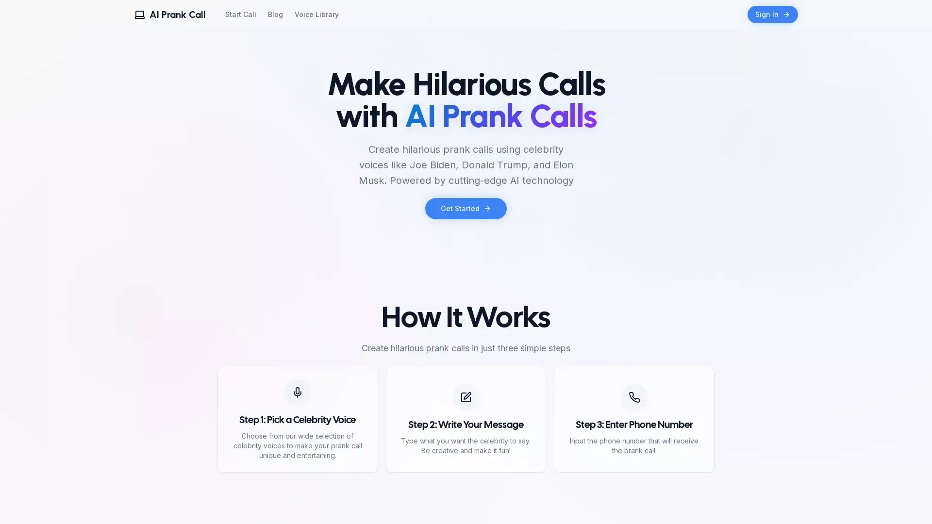 AI Prank Call
