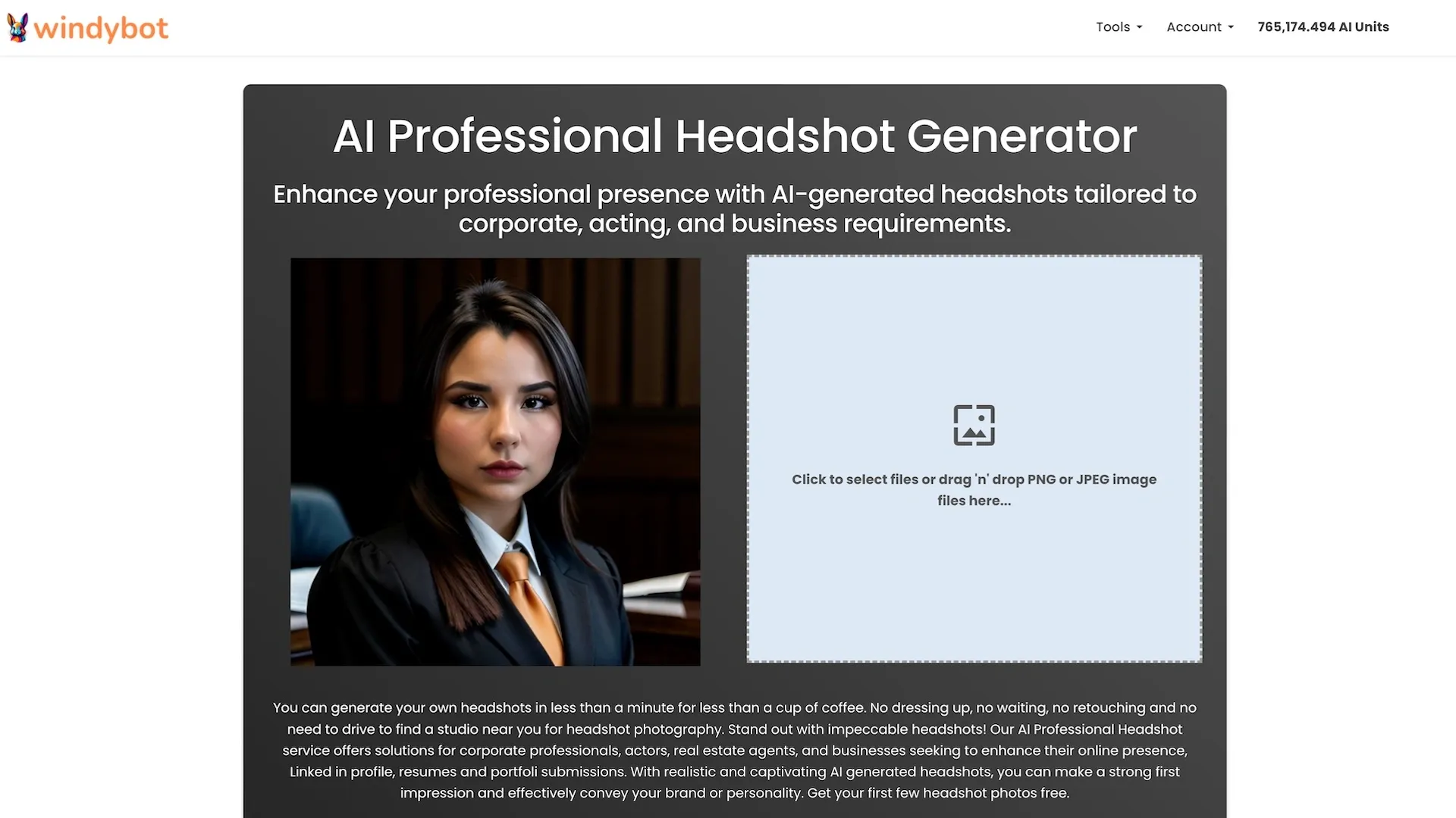 AI Professional Headshot