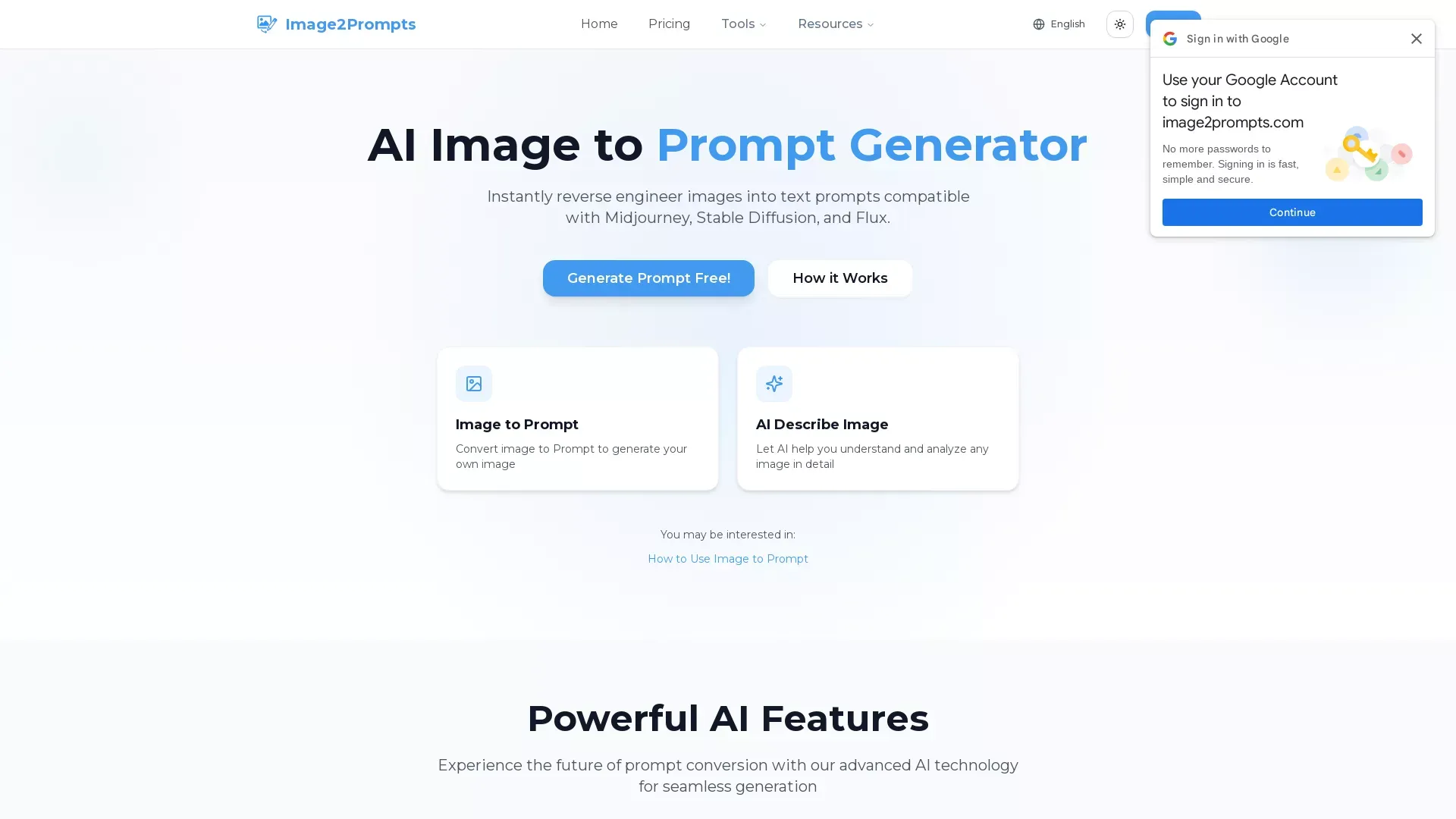 AIImageToPromptGenerator
