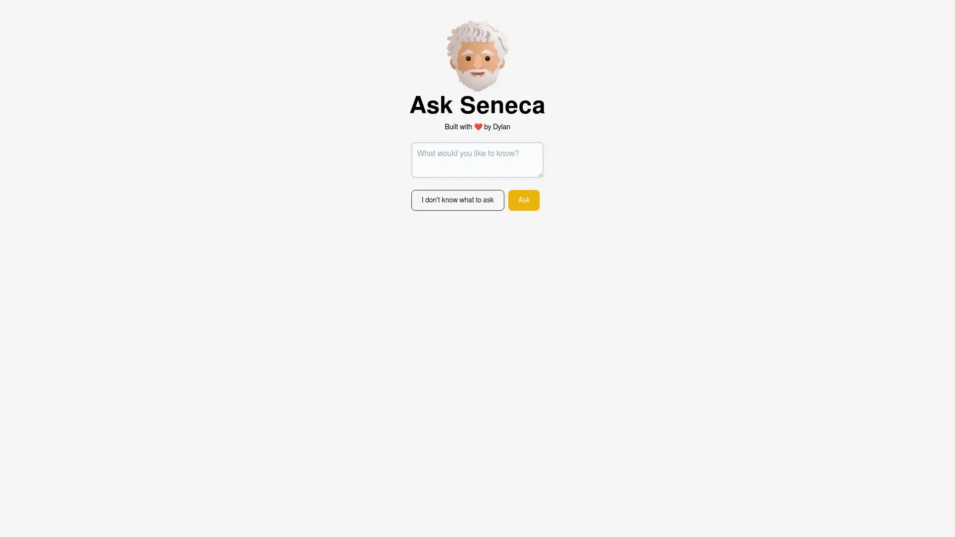 Ask Seneca