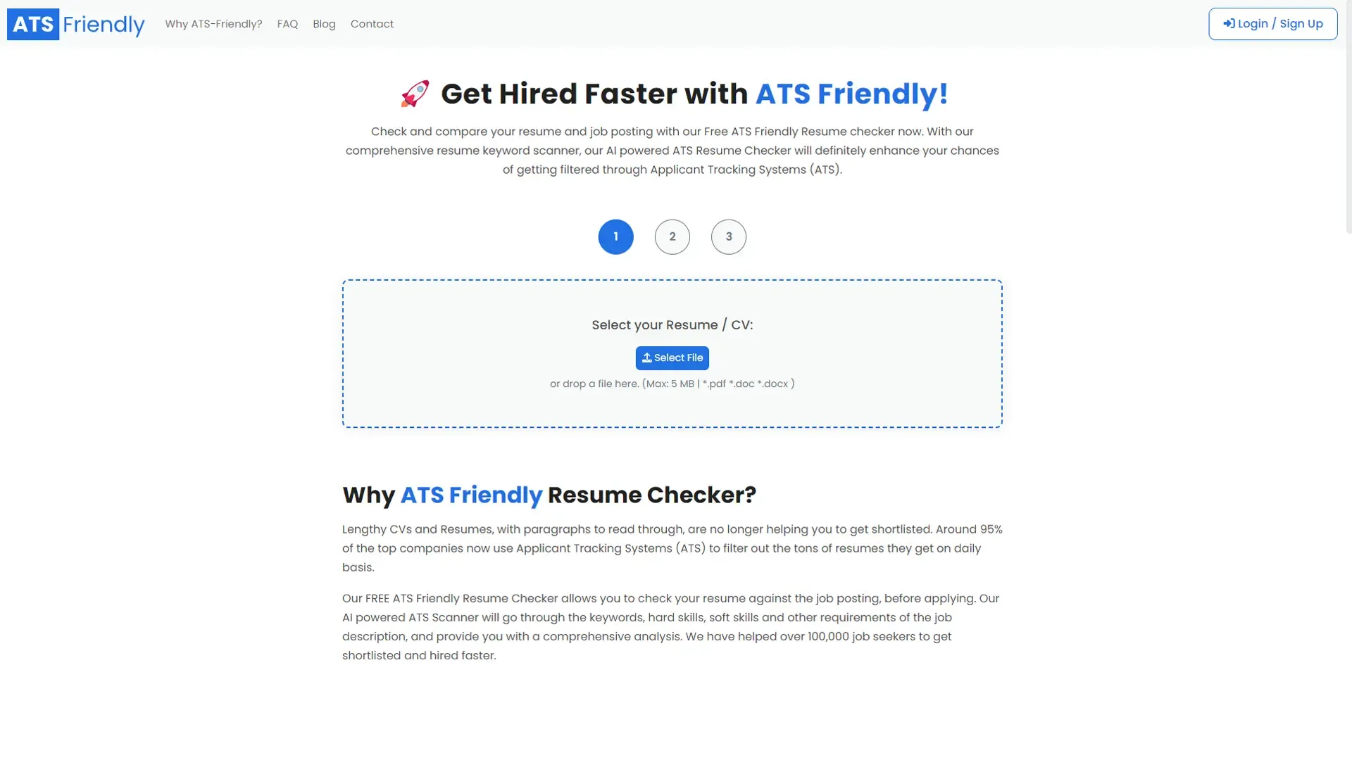 ATS Friendly