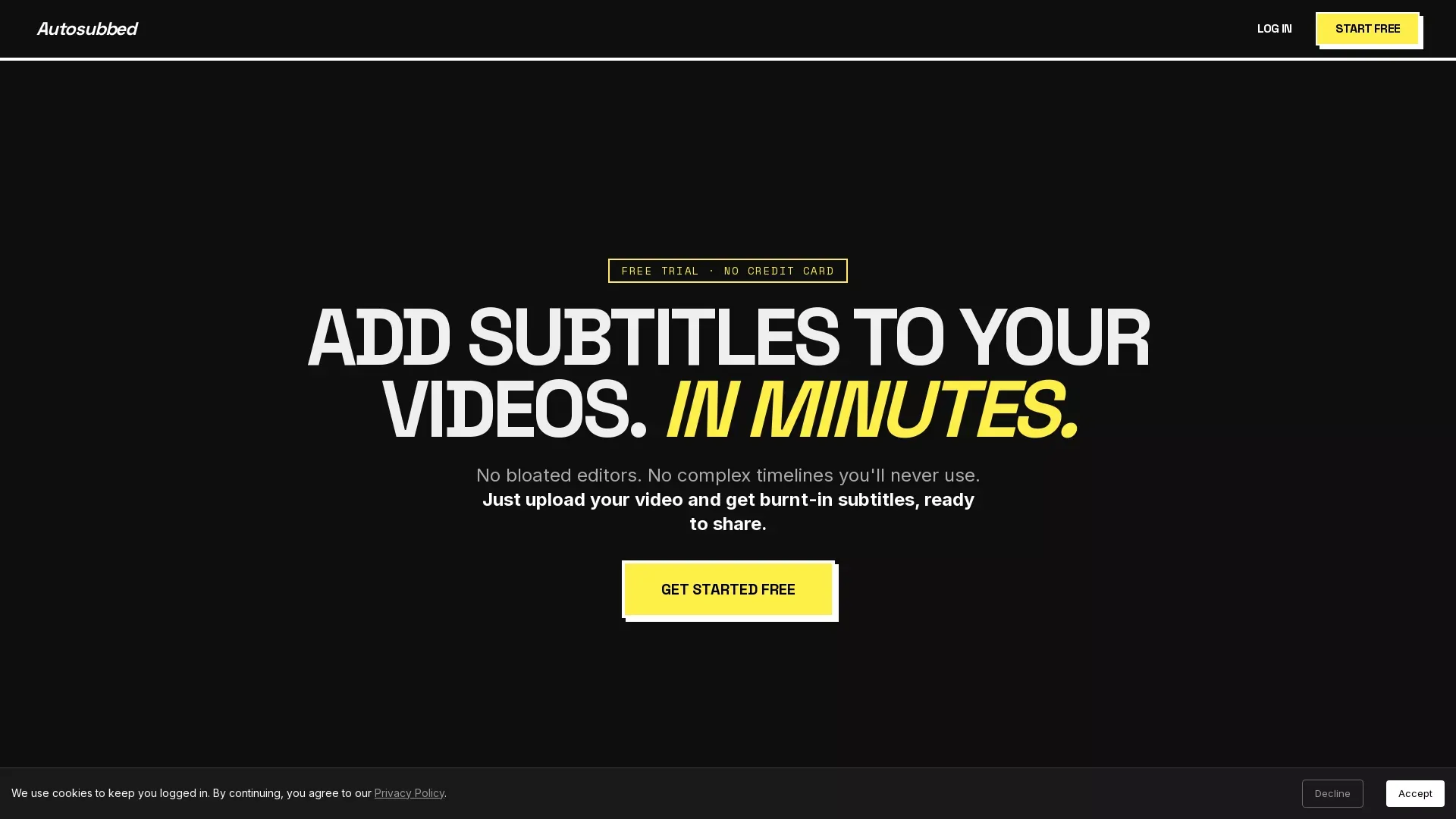 AutoSubbed