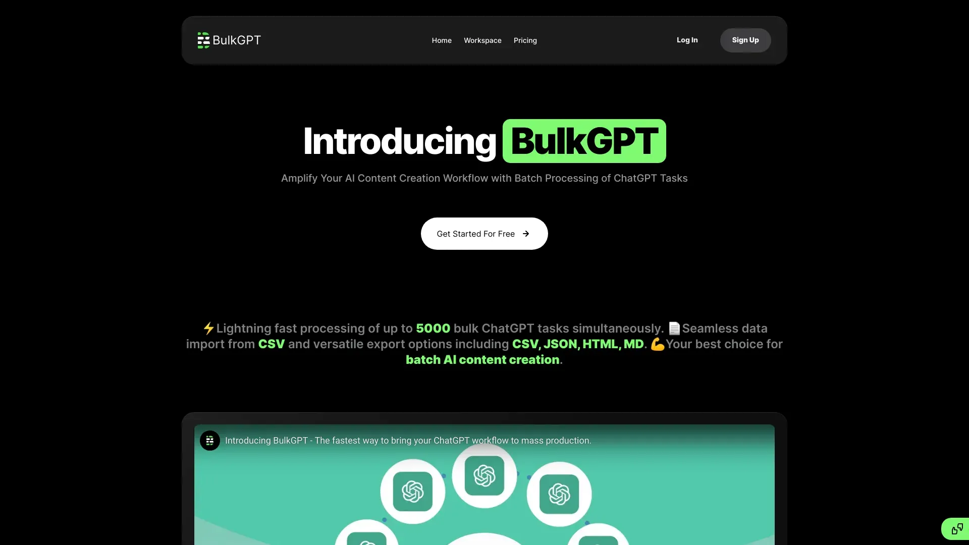 BulkGPT