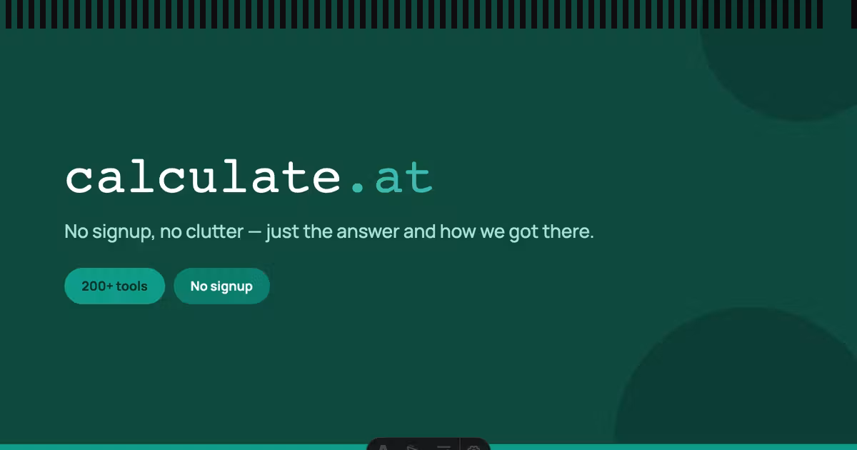 calculate.at