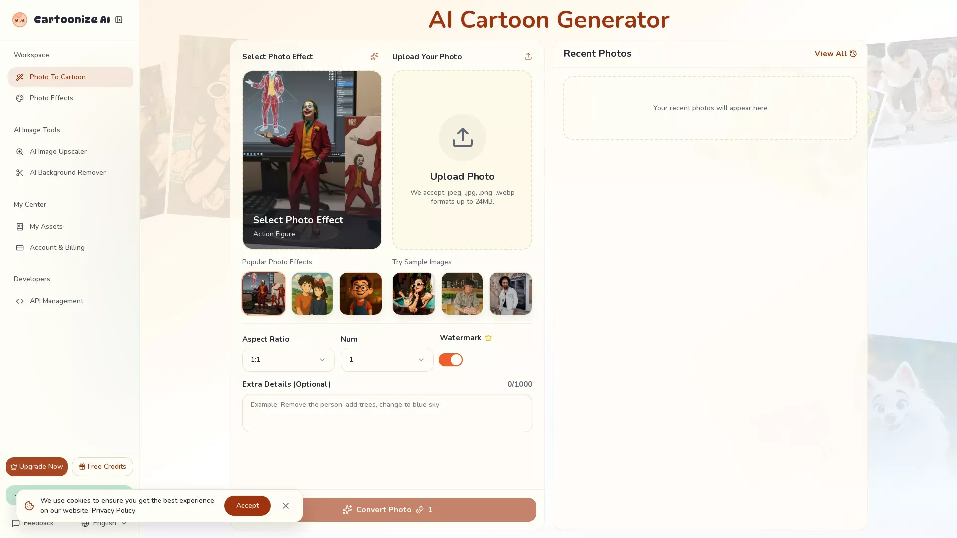 Cartoonize AI