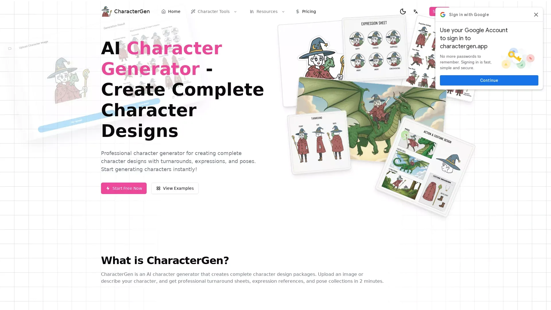 CharacterGen