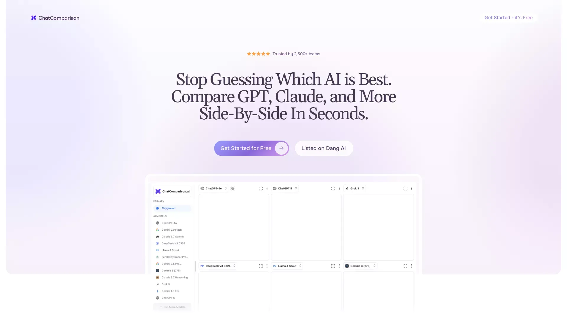 ChatComparison
