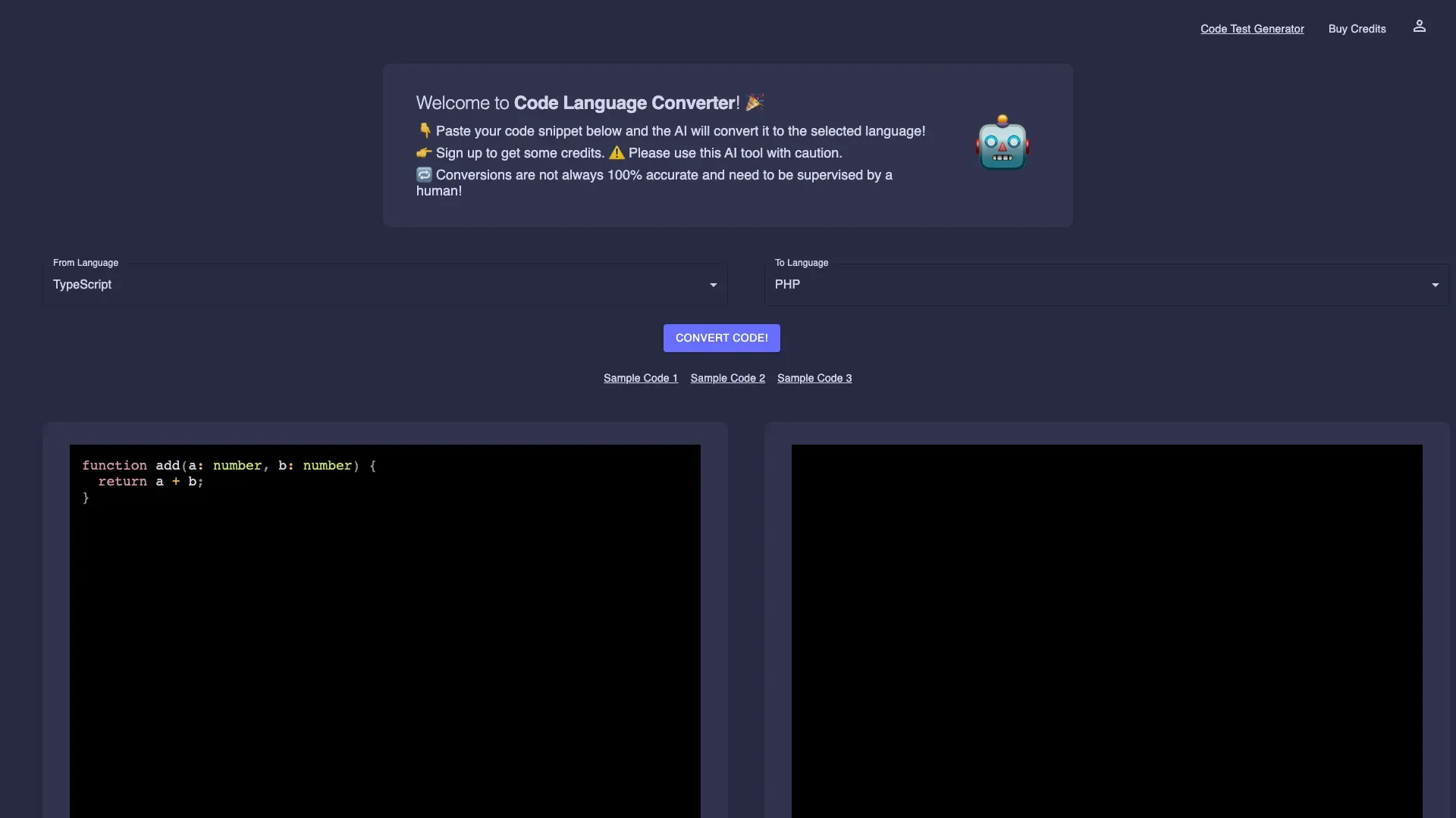CodeLanguageConverter
