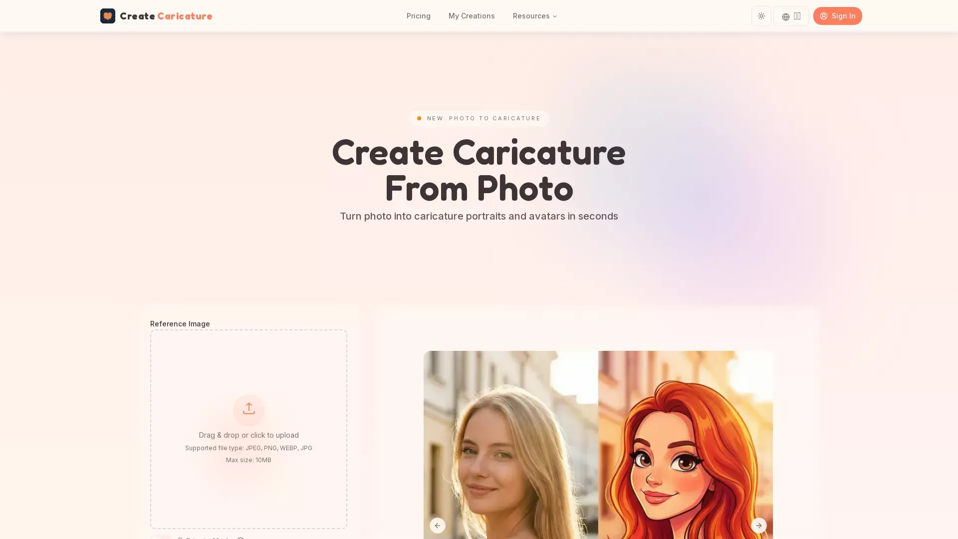 CreateCaricature