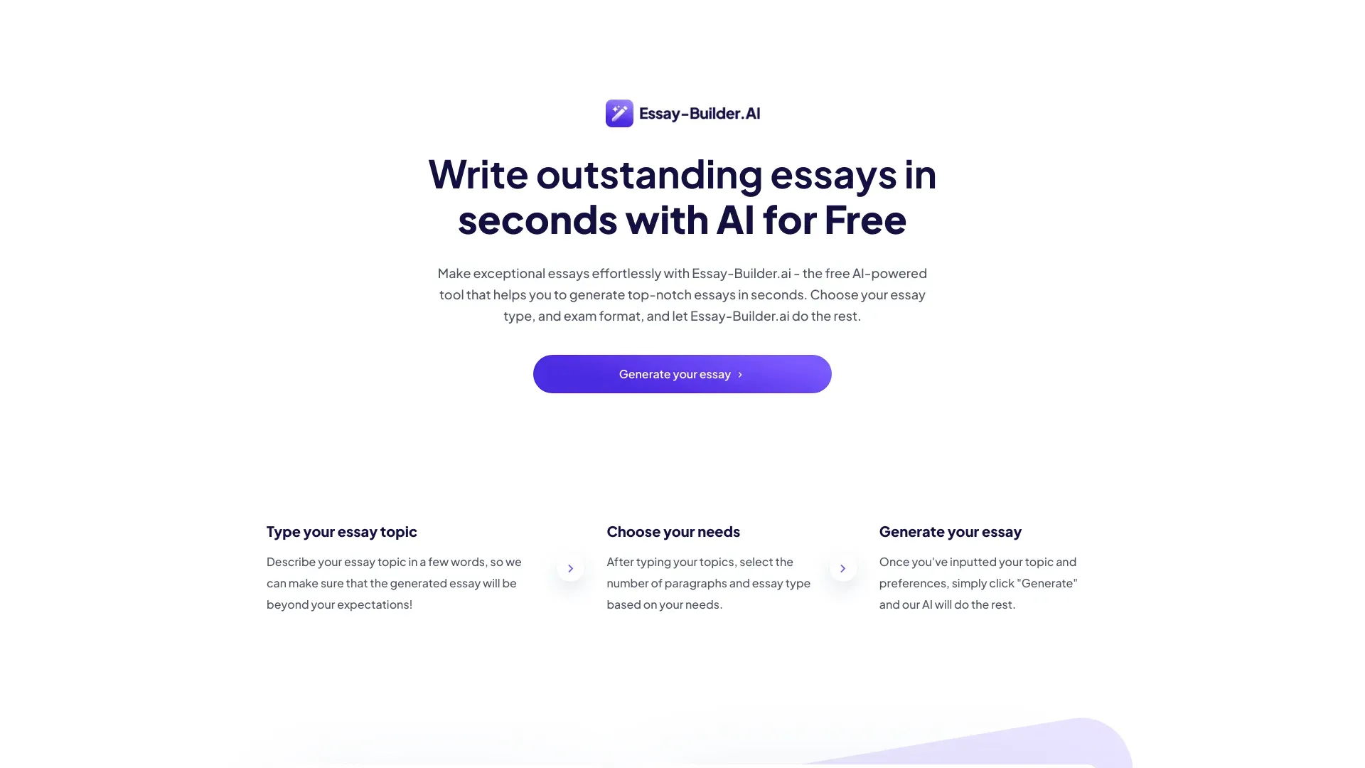 Essay Builder AI