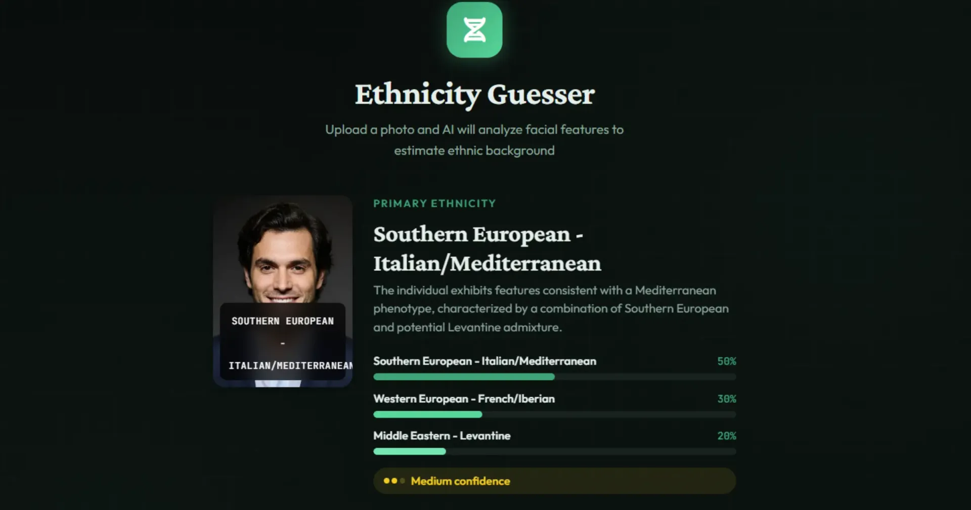Ethnicity Guesser