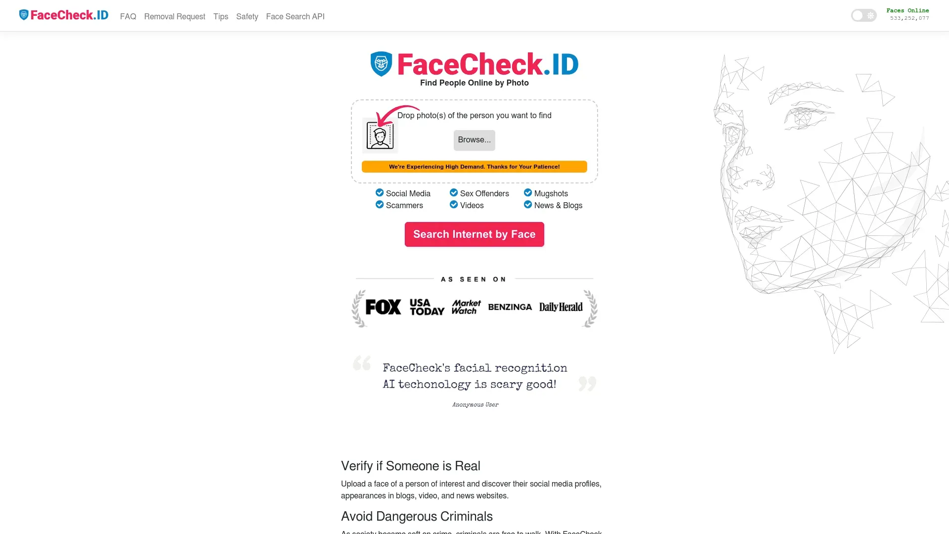 FaceCheck ID