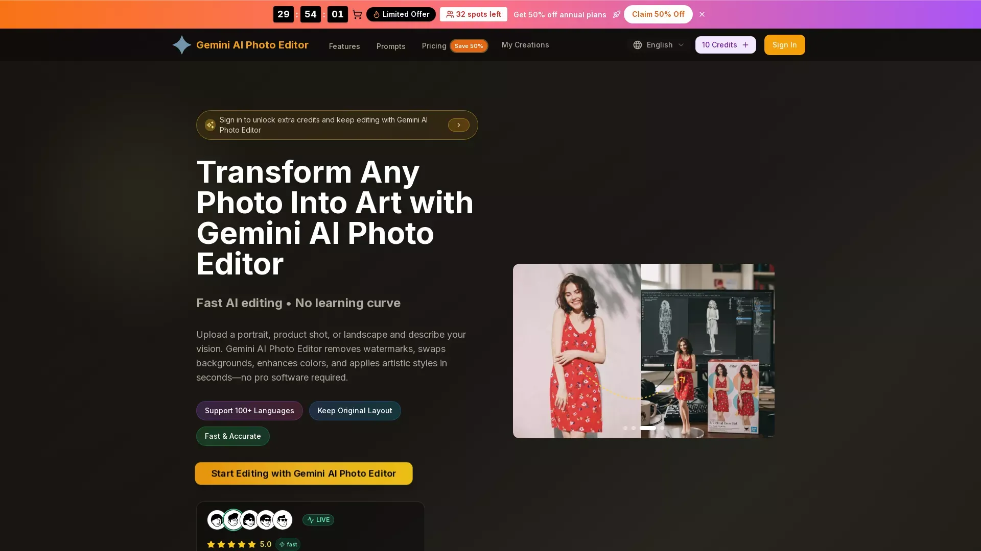 GeminiAIPhotoEditor
