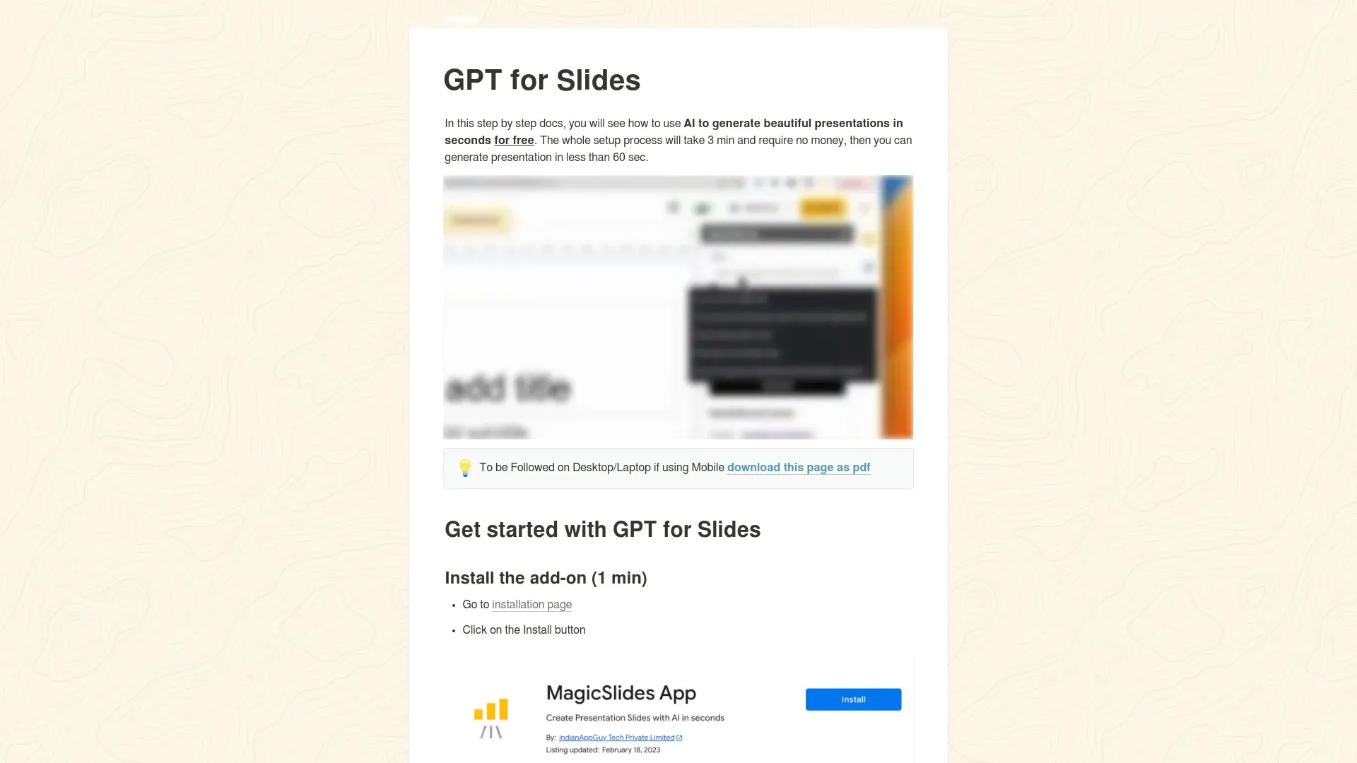 Gptforslides