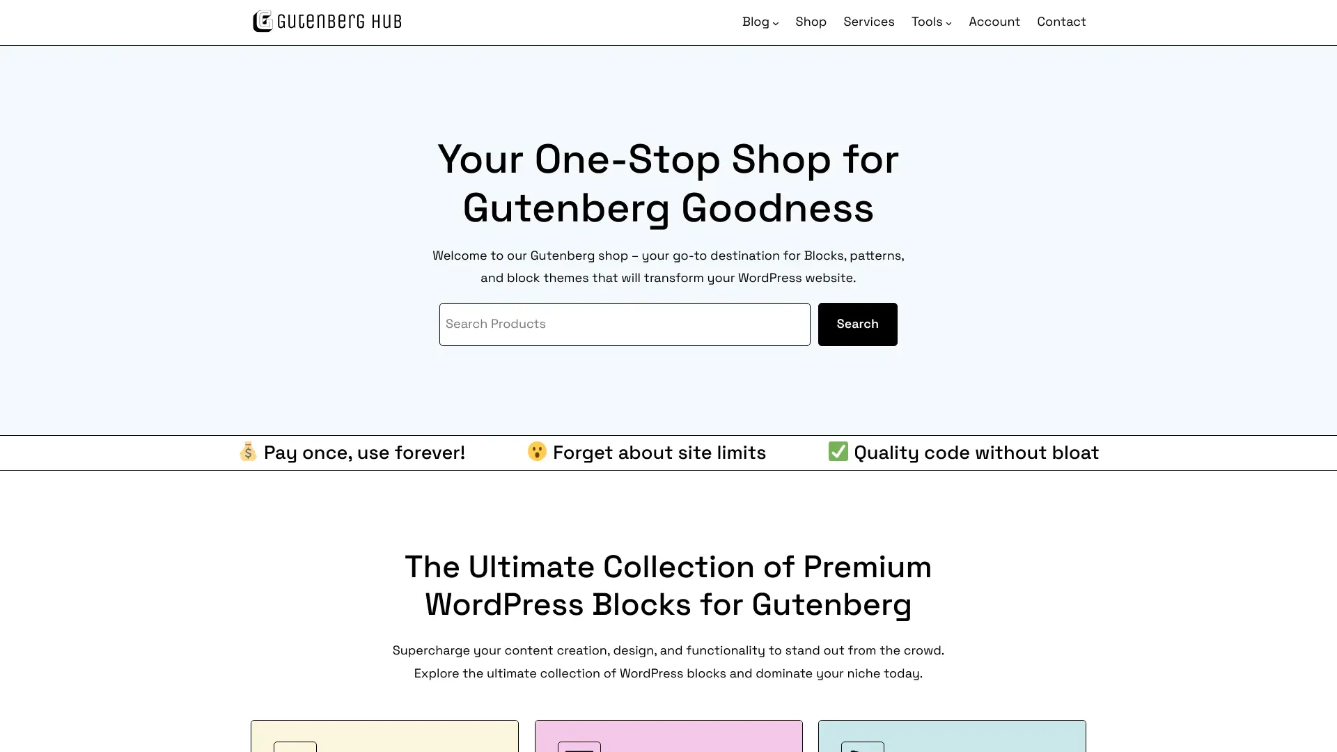 Gutenberg Hub