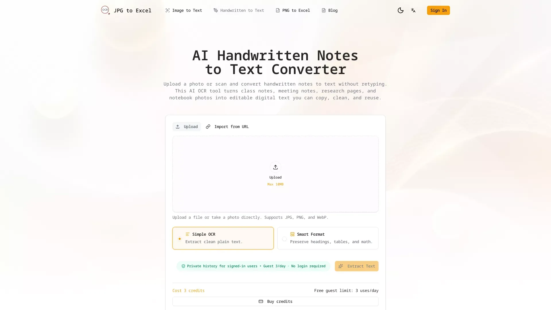 HandwrittenNotesToText