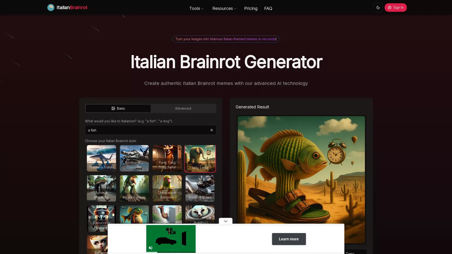 Italian Brainrot