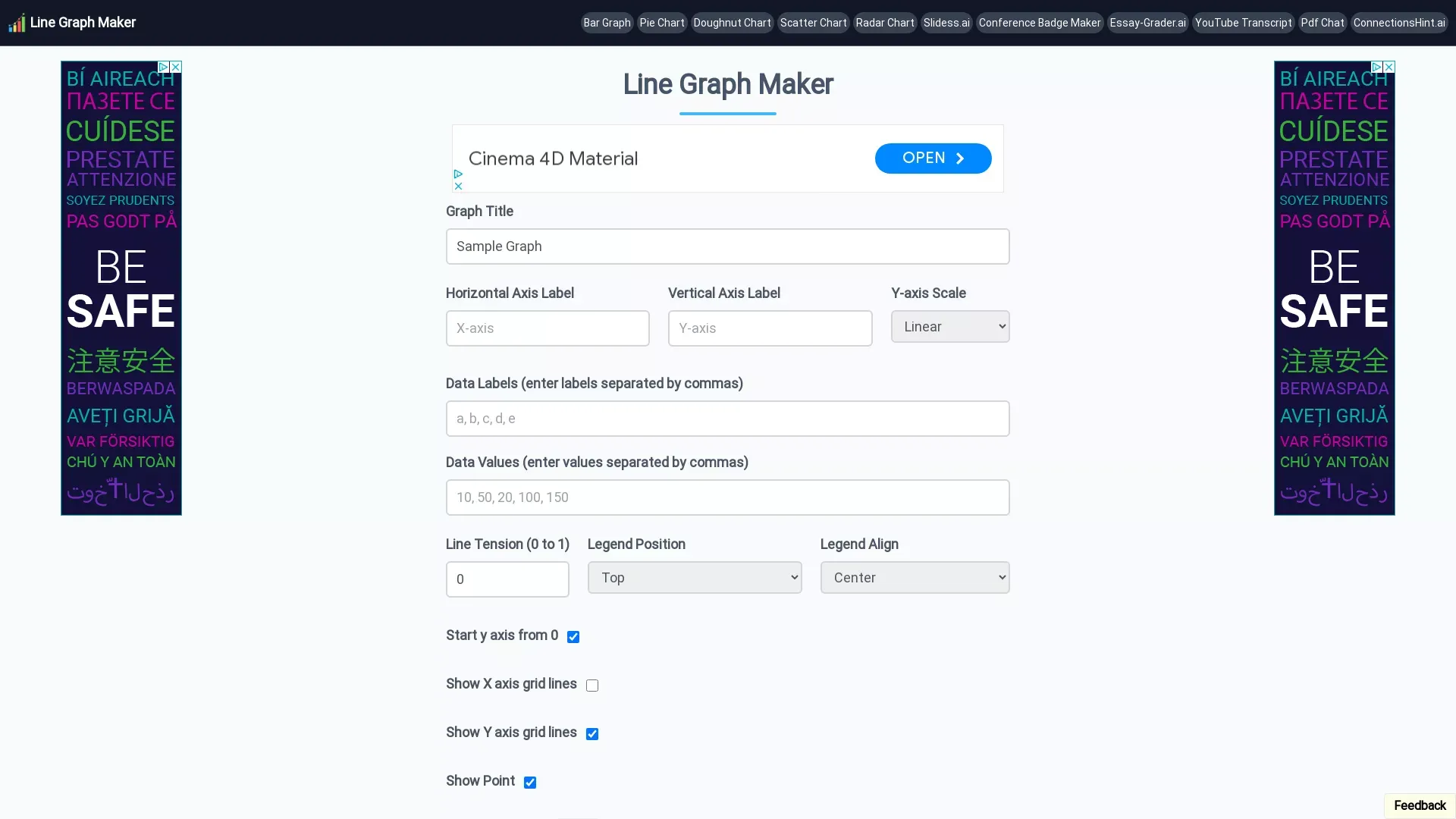 Line Graph Maker