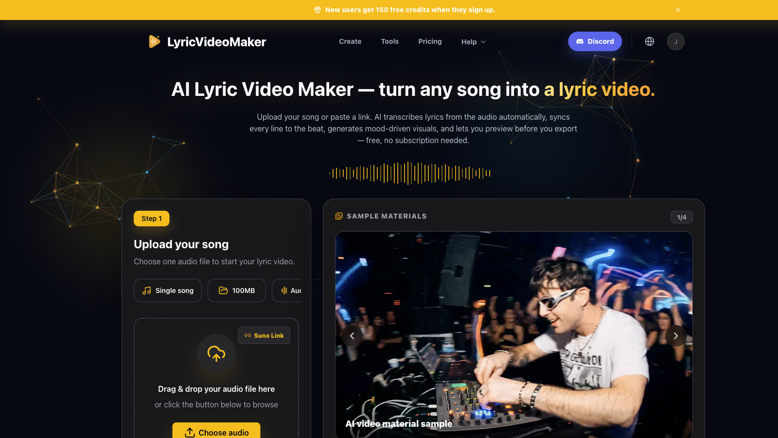 Lyric Video Maker