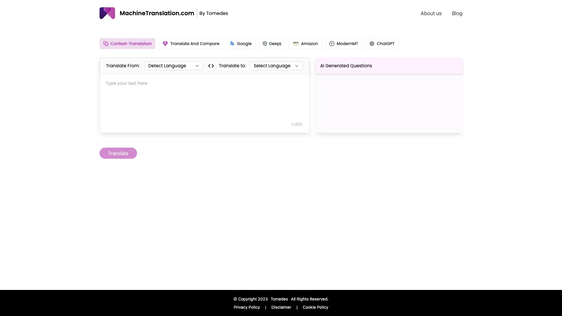 MachineTranslation