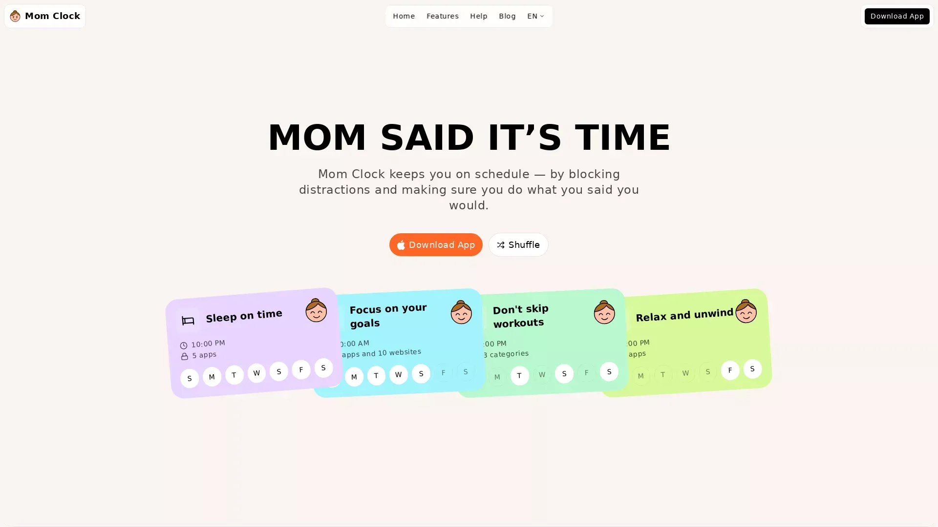 Mom Clock