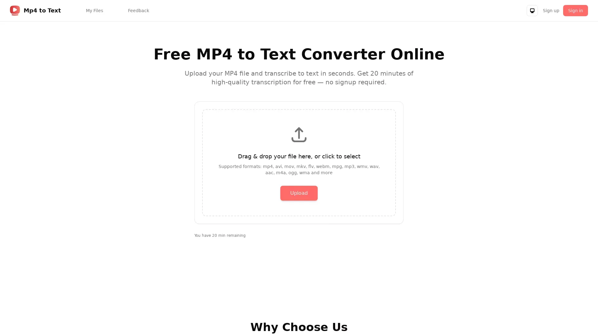 Mp4ToText