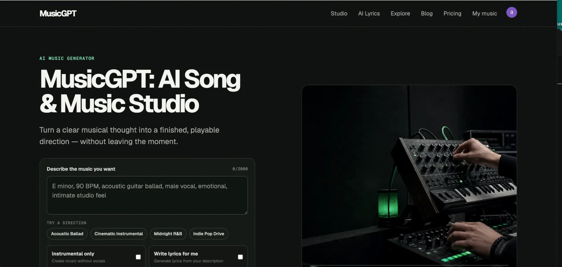 MusicGPT