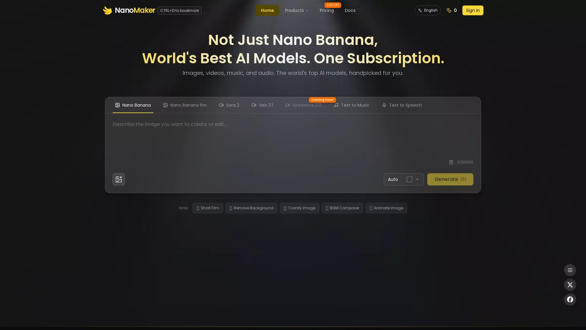 NanoMaker AI