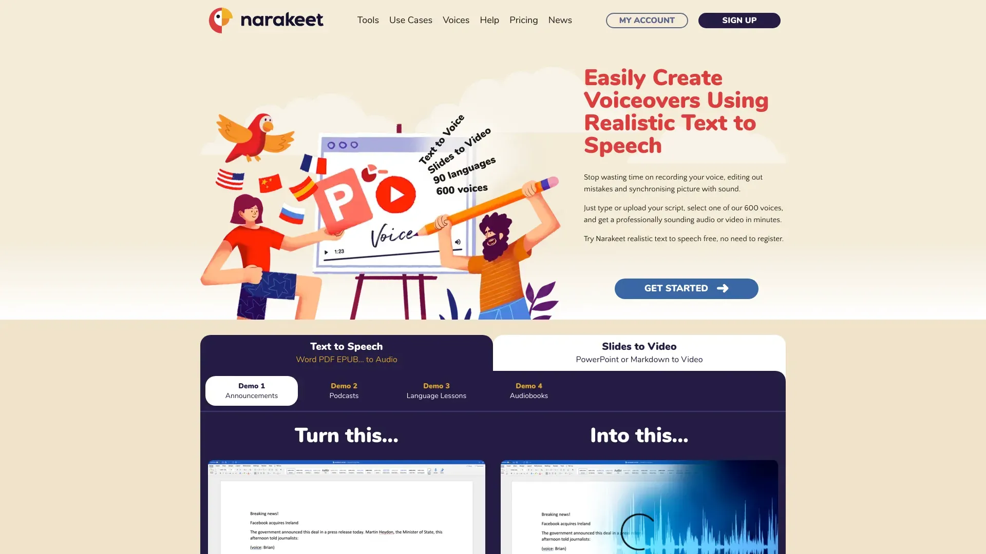 Narakeet