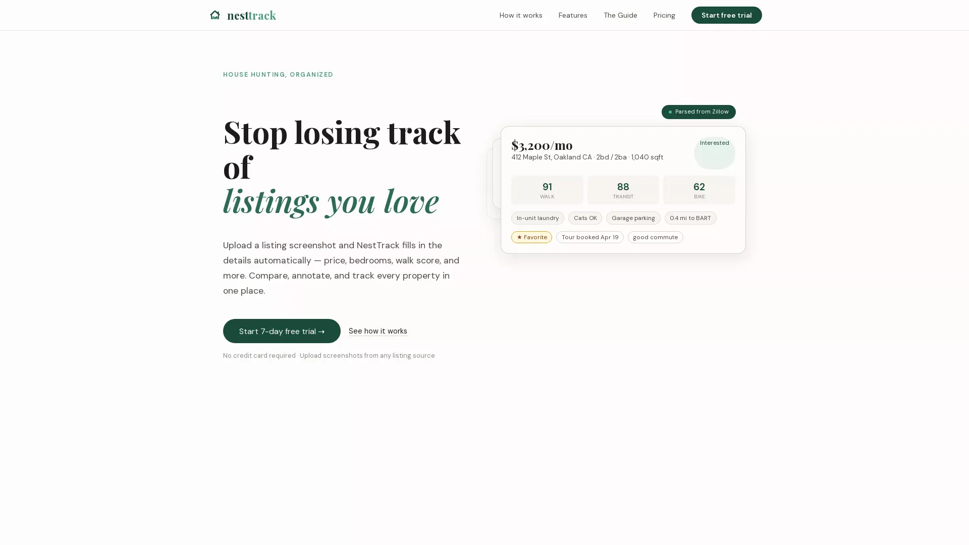 NestTrack