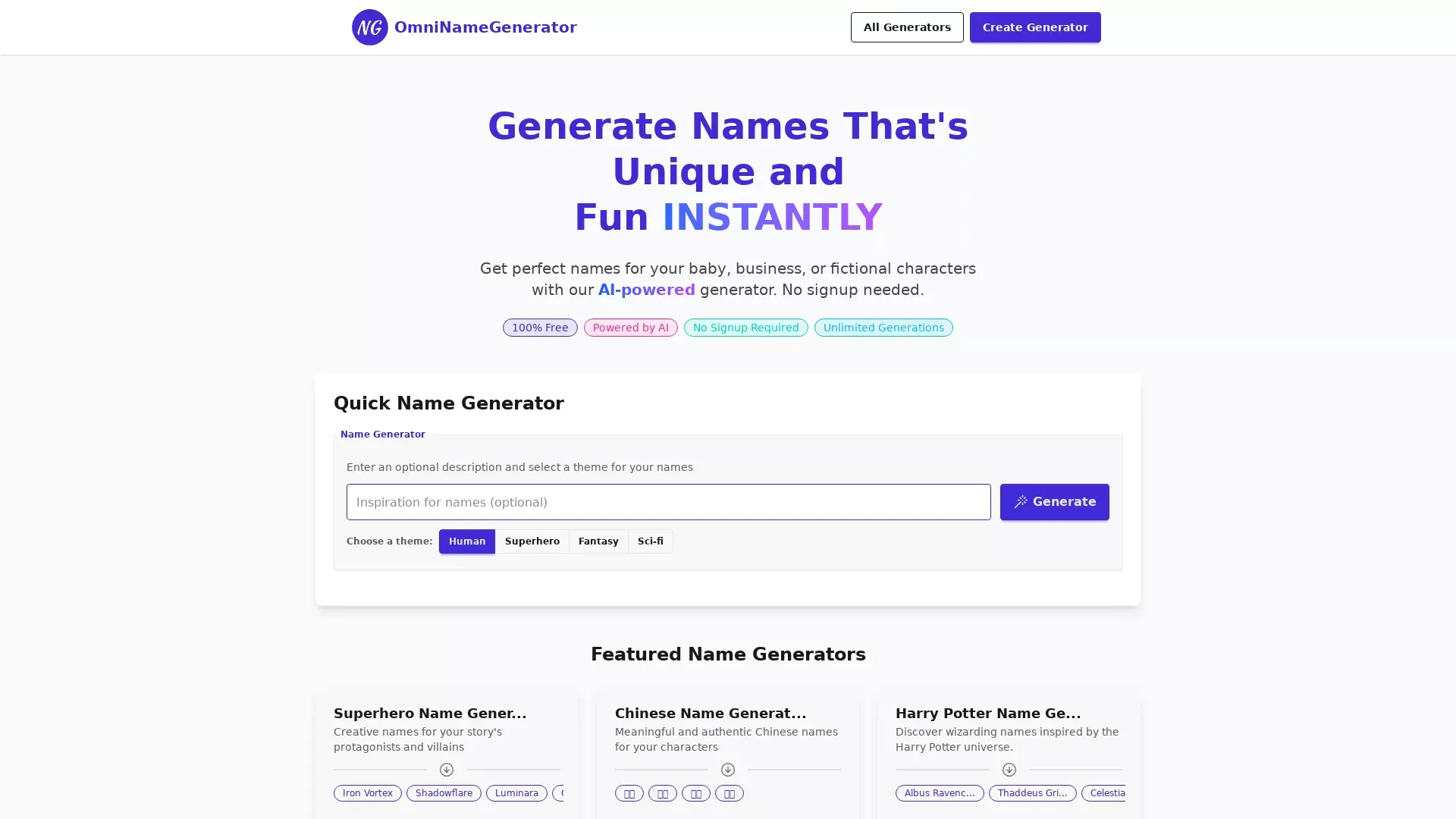 OmniNameGenerator