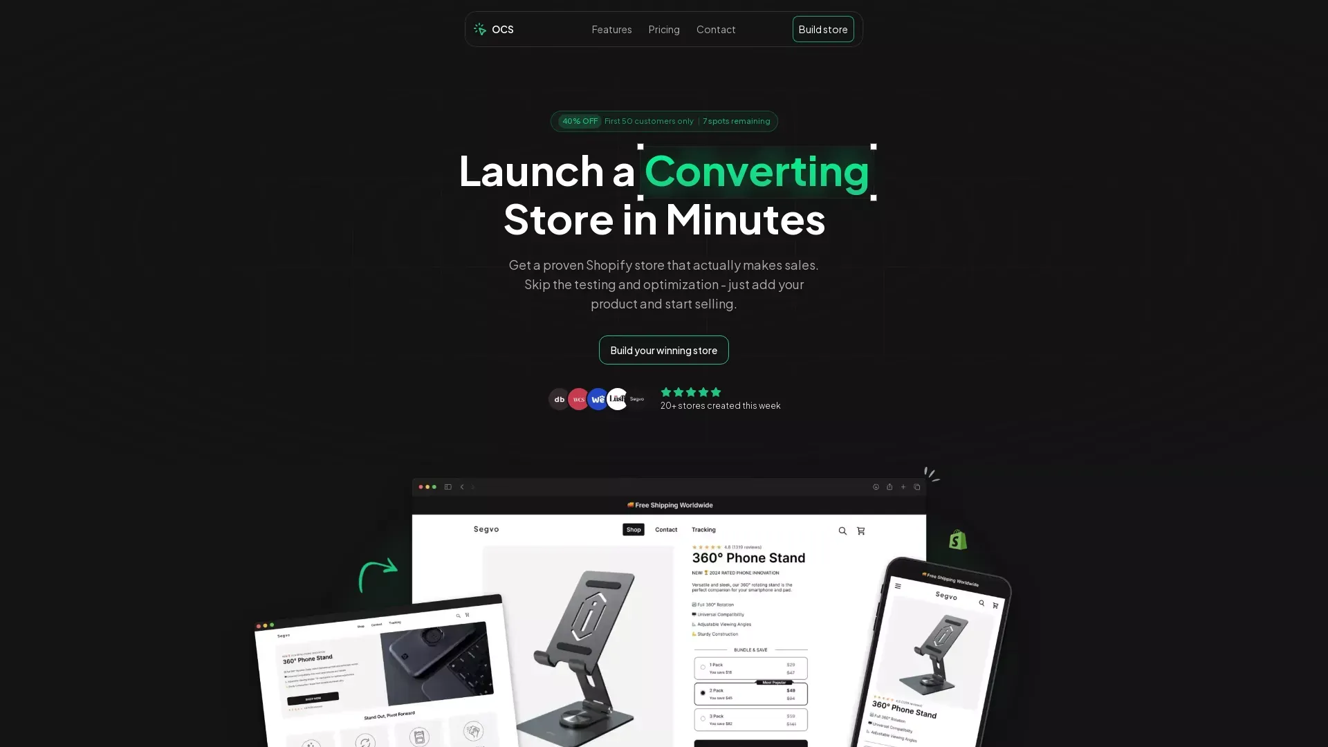One Click Store