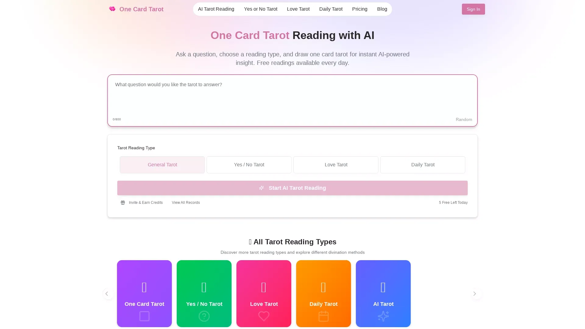 OneCardTarot