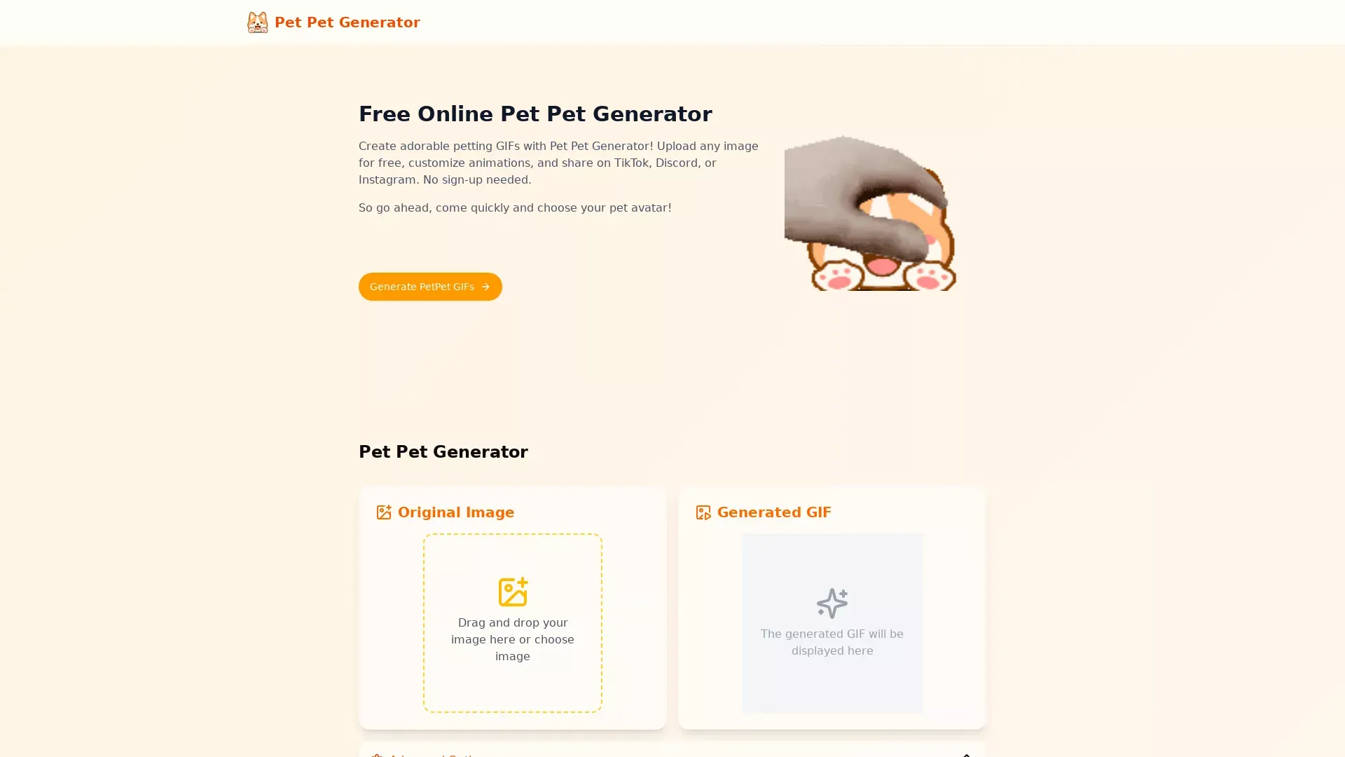 Pet Pet Generator