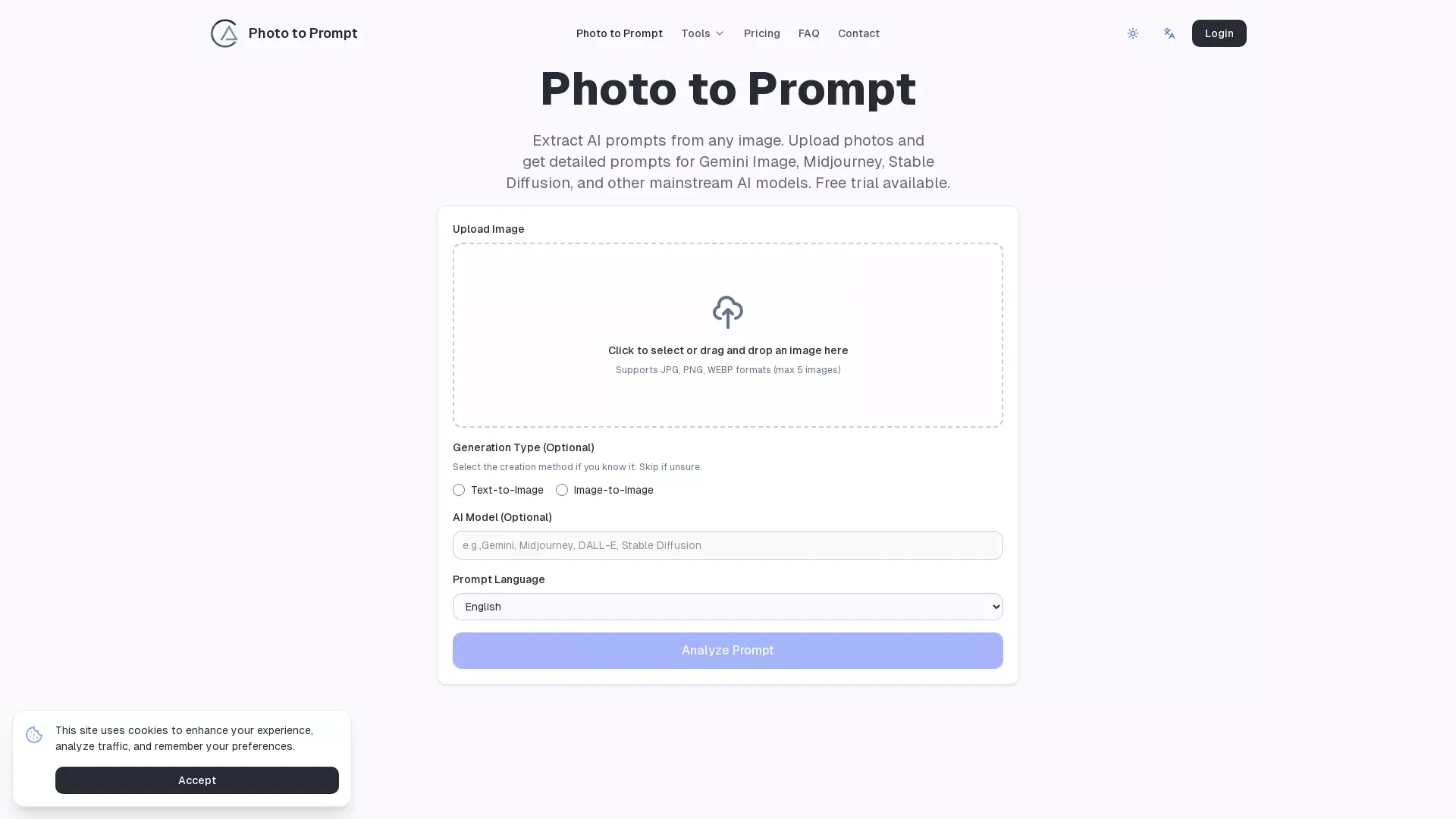 PhotoToPrompt