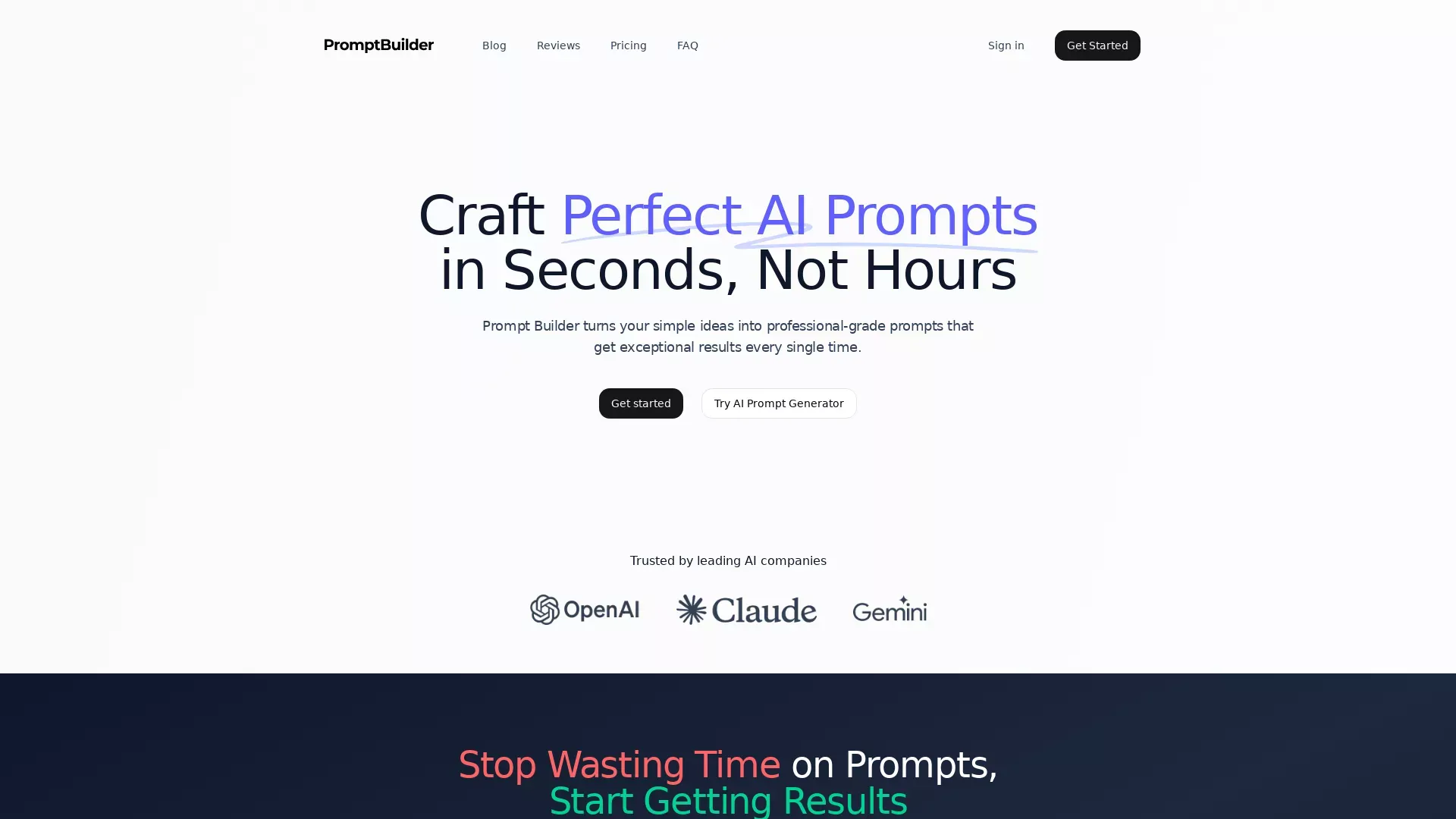 PromptBuilder