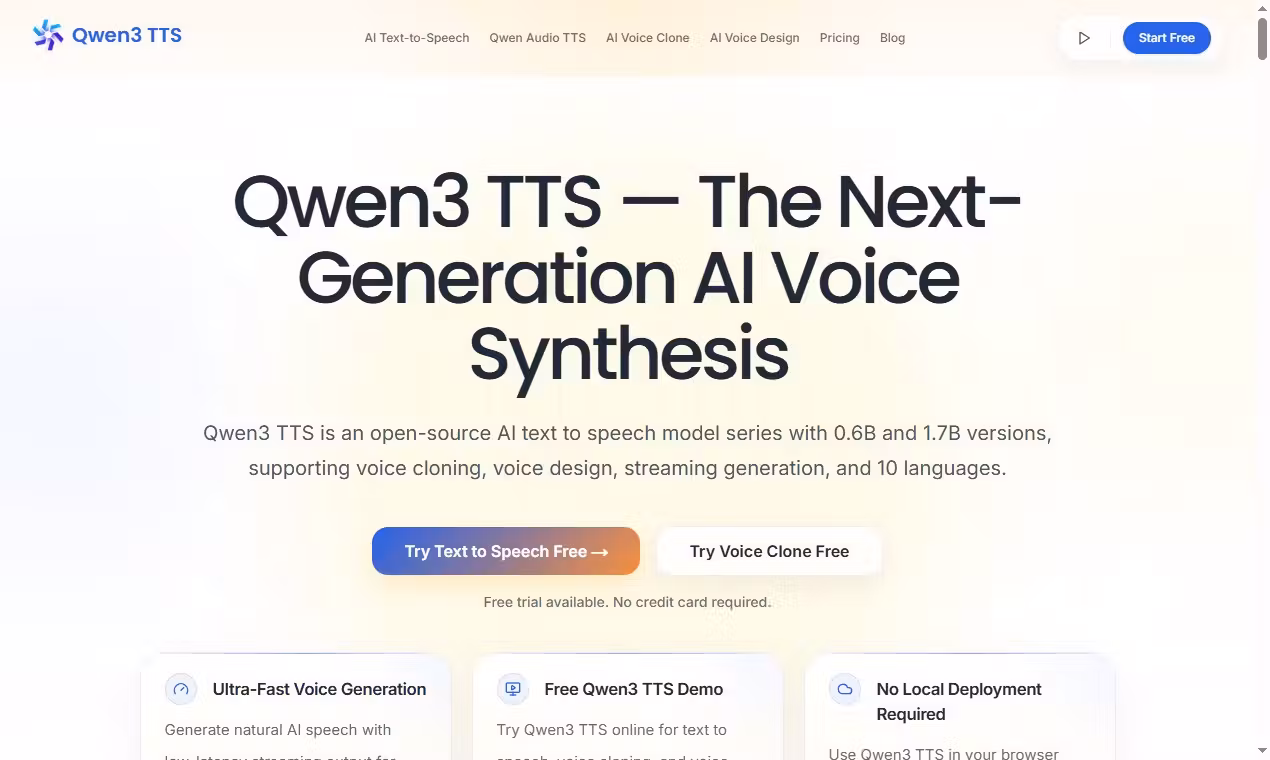 Qwen3 TTS