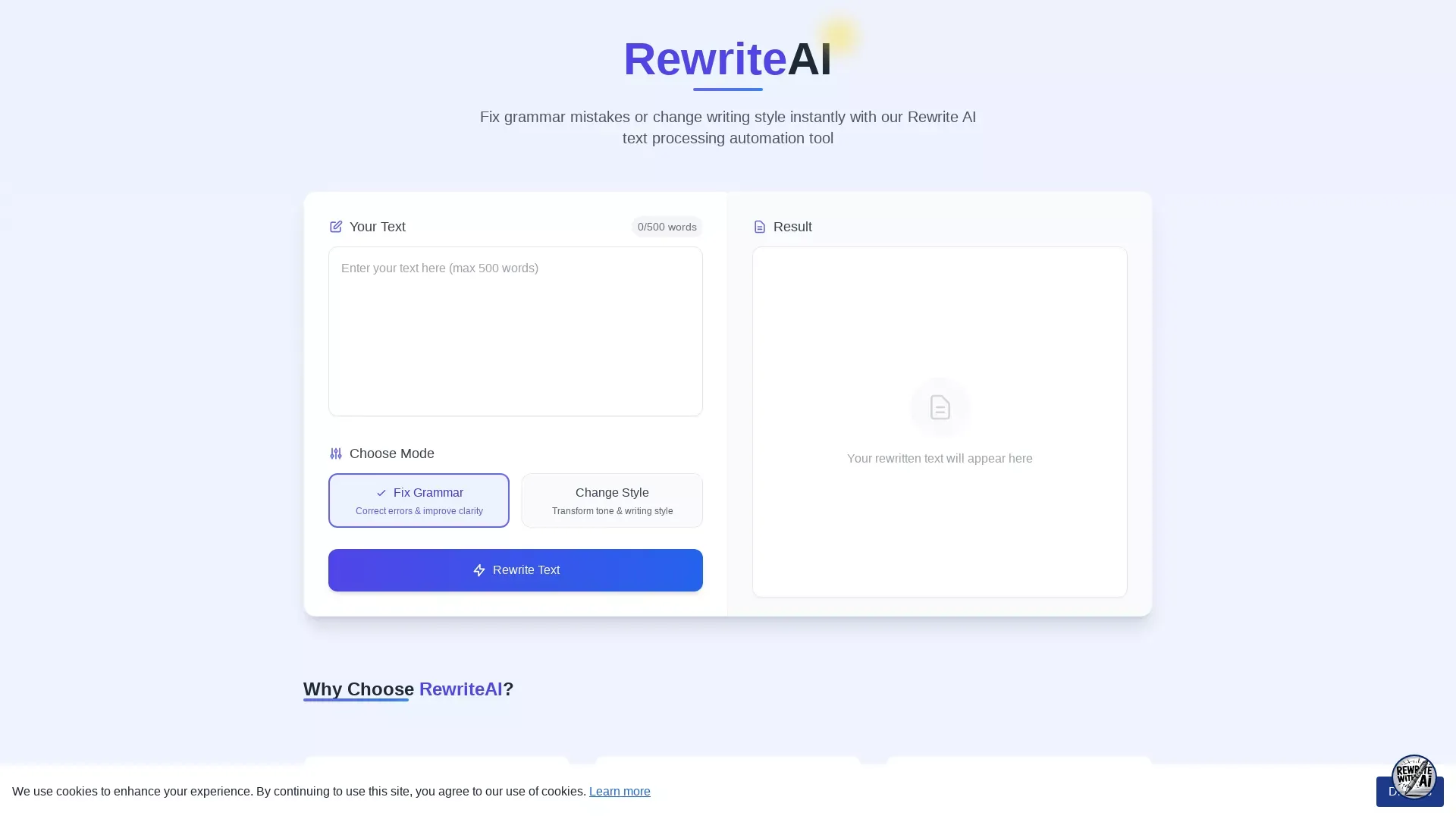 Rewrite AI