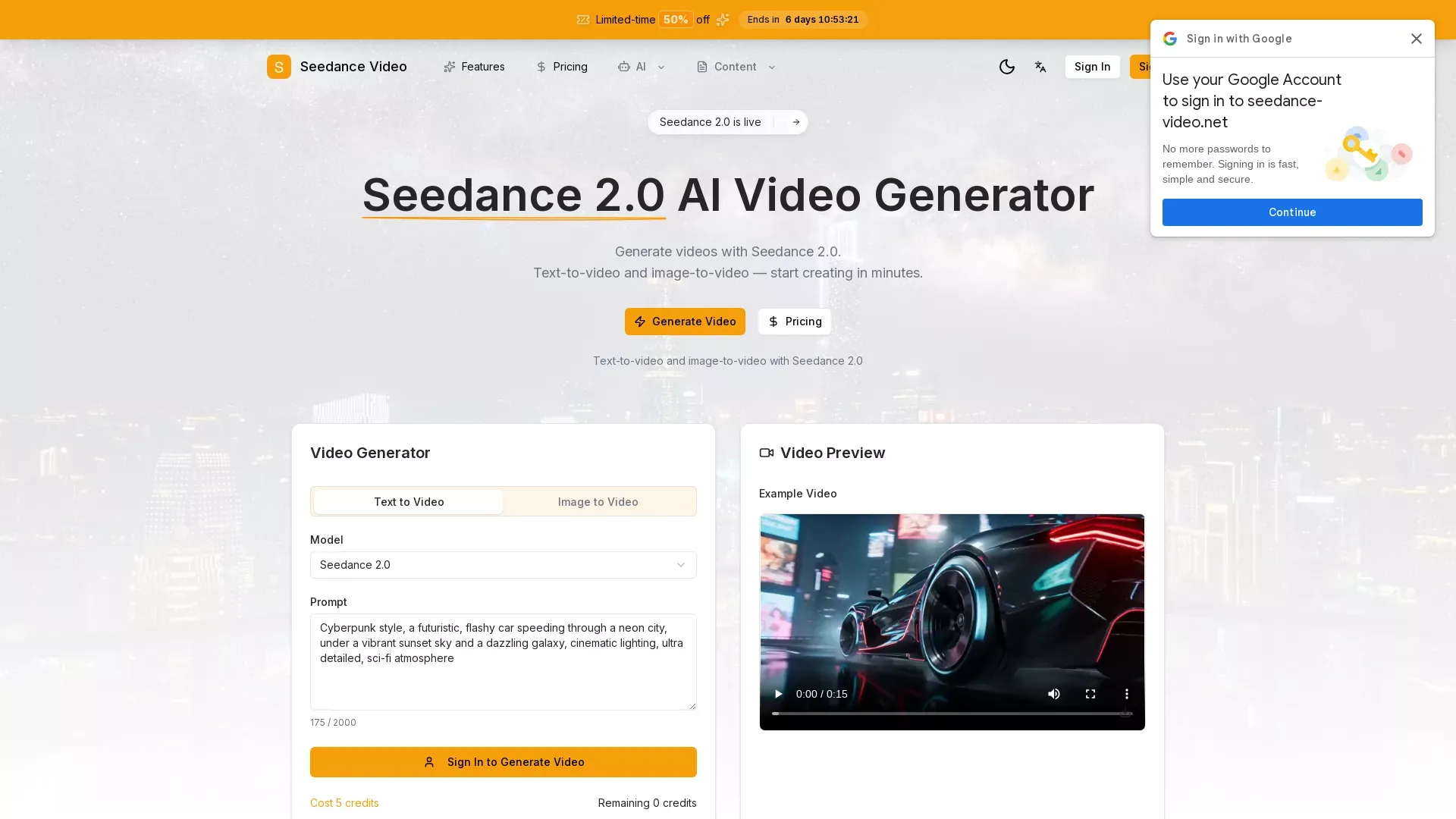 SeedanceVideo