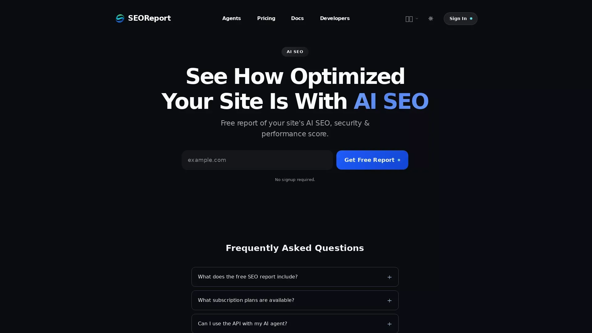 SEOReport