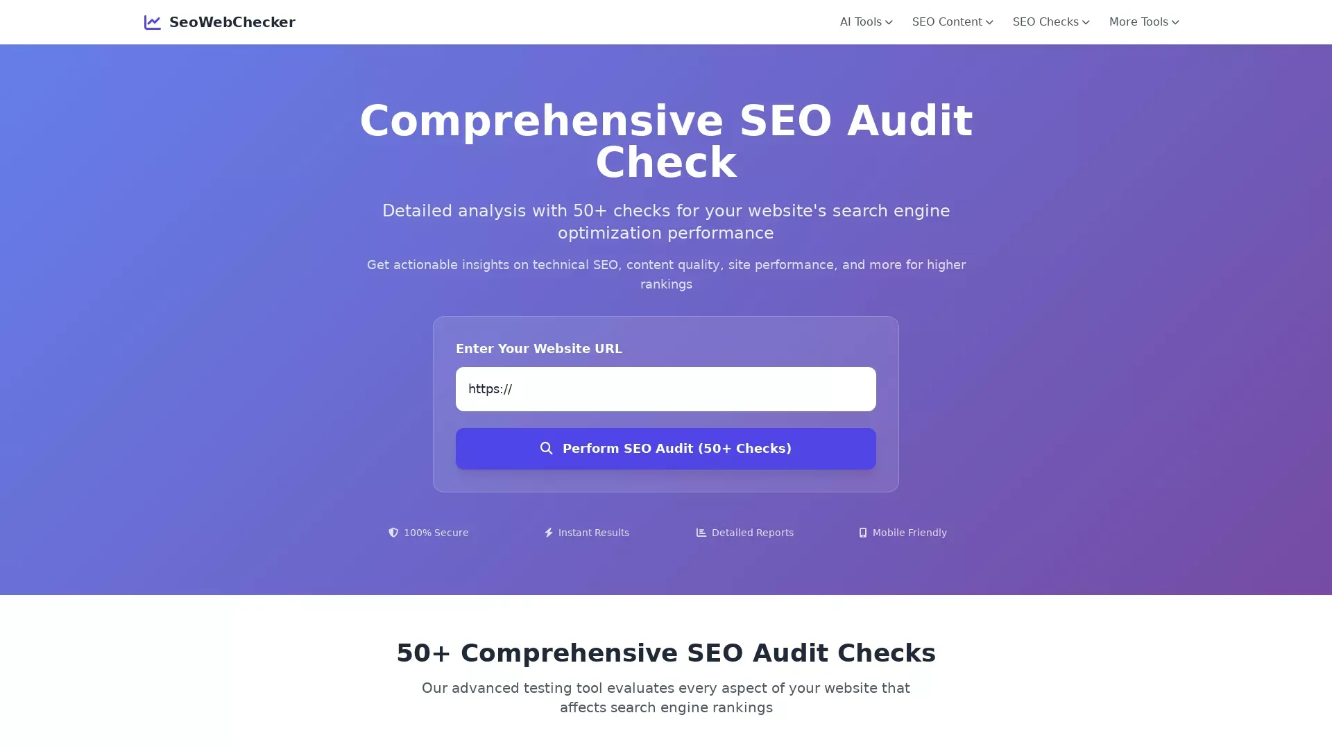SeoWebChecker