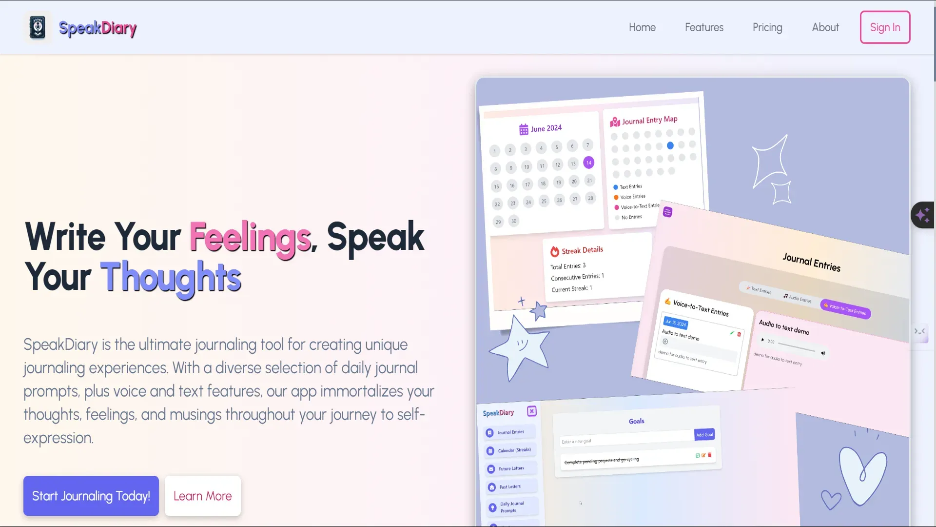 SpeakDiary