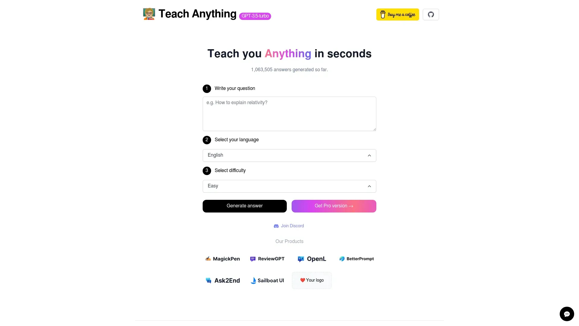 Teach Anything
