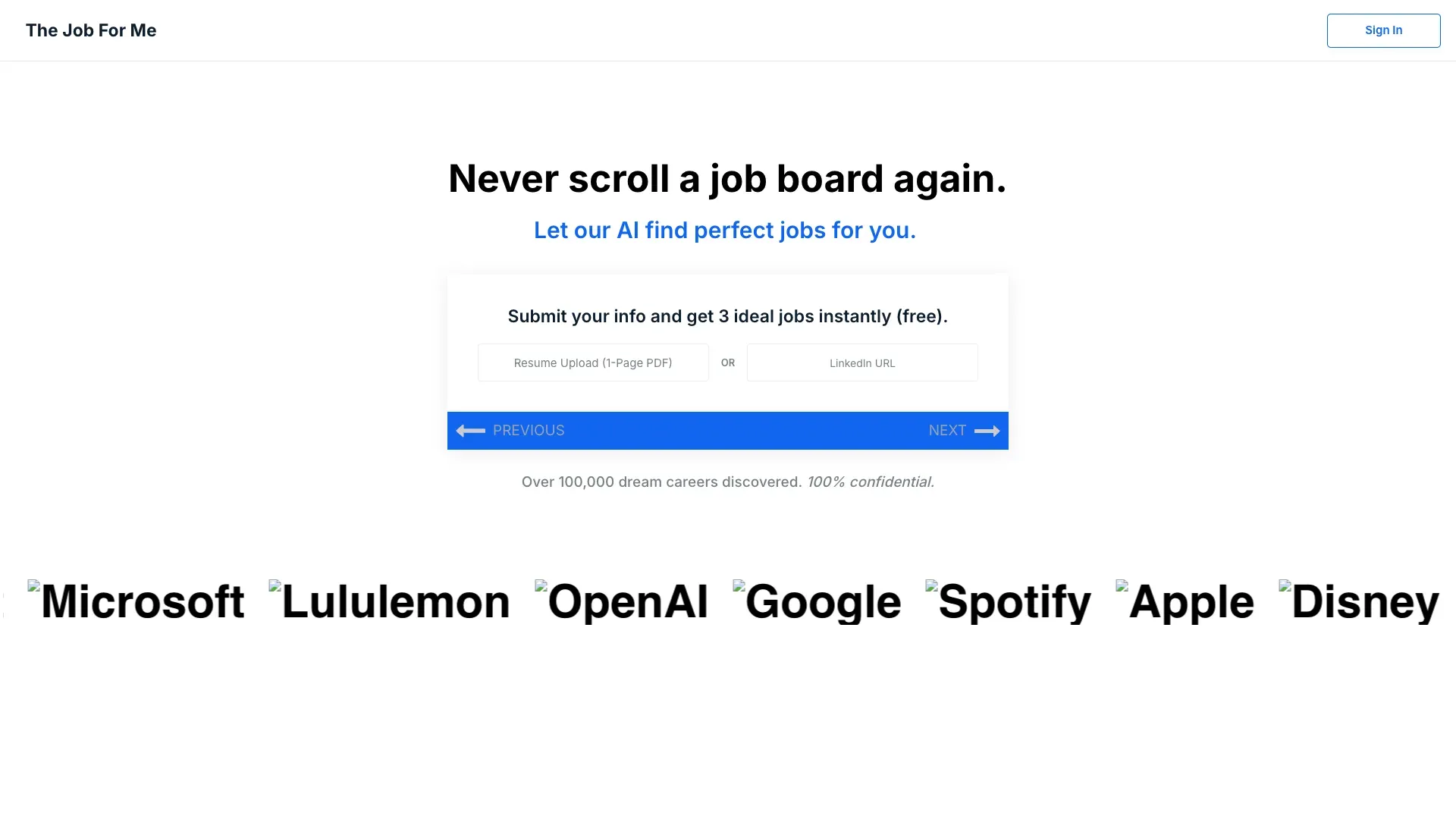 Thejobforme